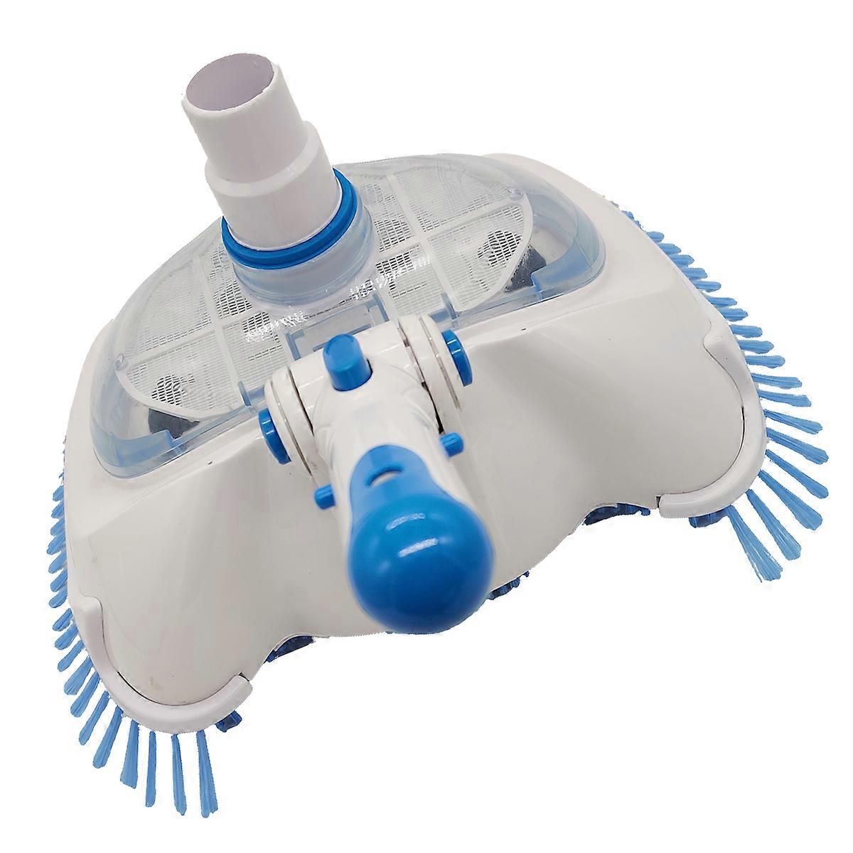 True Vacuum Cleaning Head for Pool Cleaner with Transparent Cover