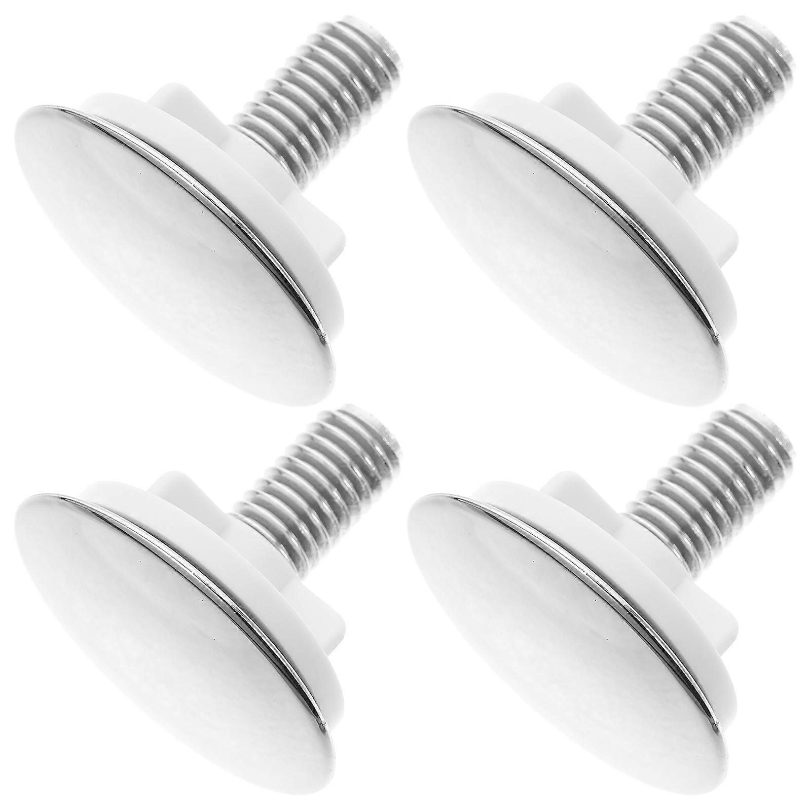 Drain Overflow Cover Countertop Hole Cover Households Use 13-35MM Size 4pcs