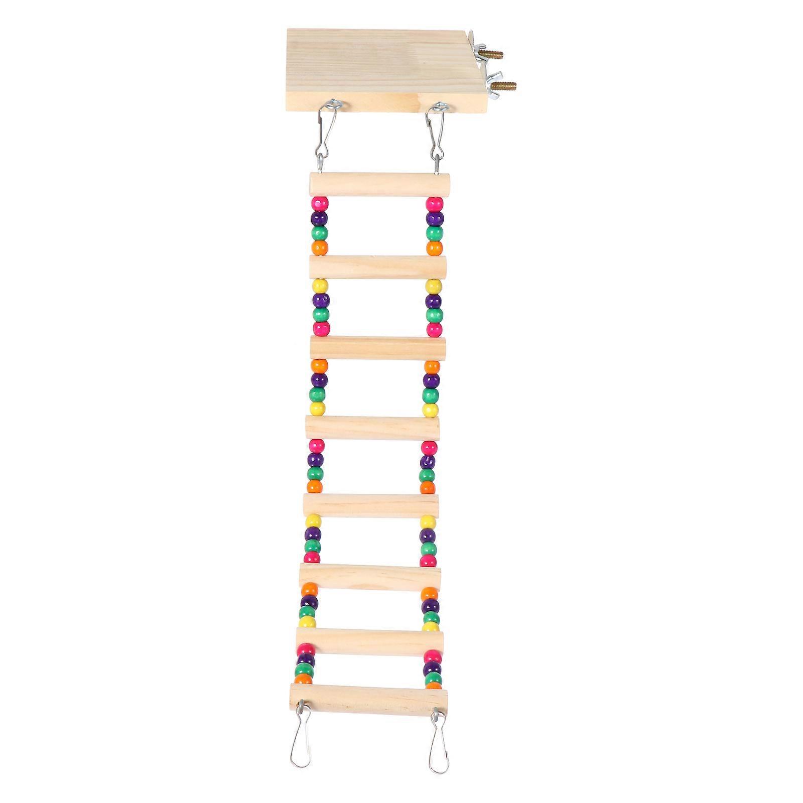 Parrot Standing Toy for Birds Made of Durable Synthetic Material Promotes Fun and Exercise Size 1pc