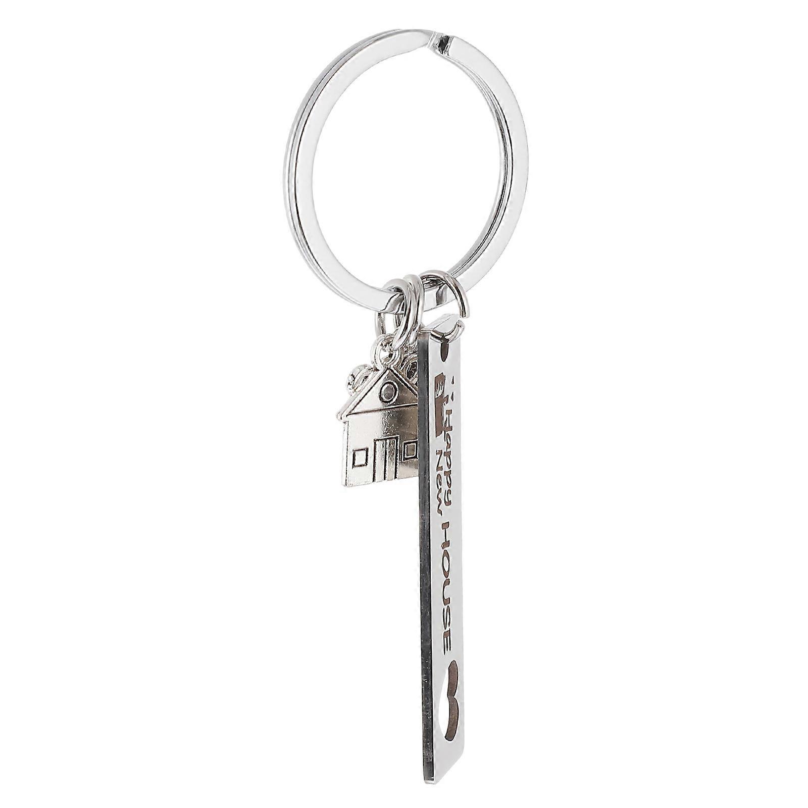 Stainless Steel Key Ring for Housewarming – Stylish & Functional Keychain for Couples & First Homeowners