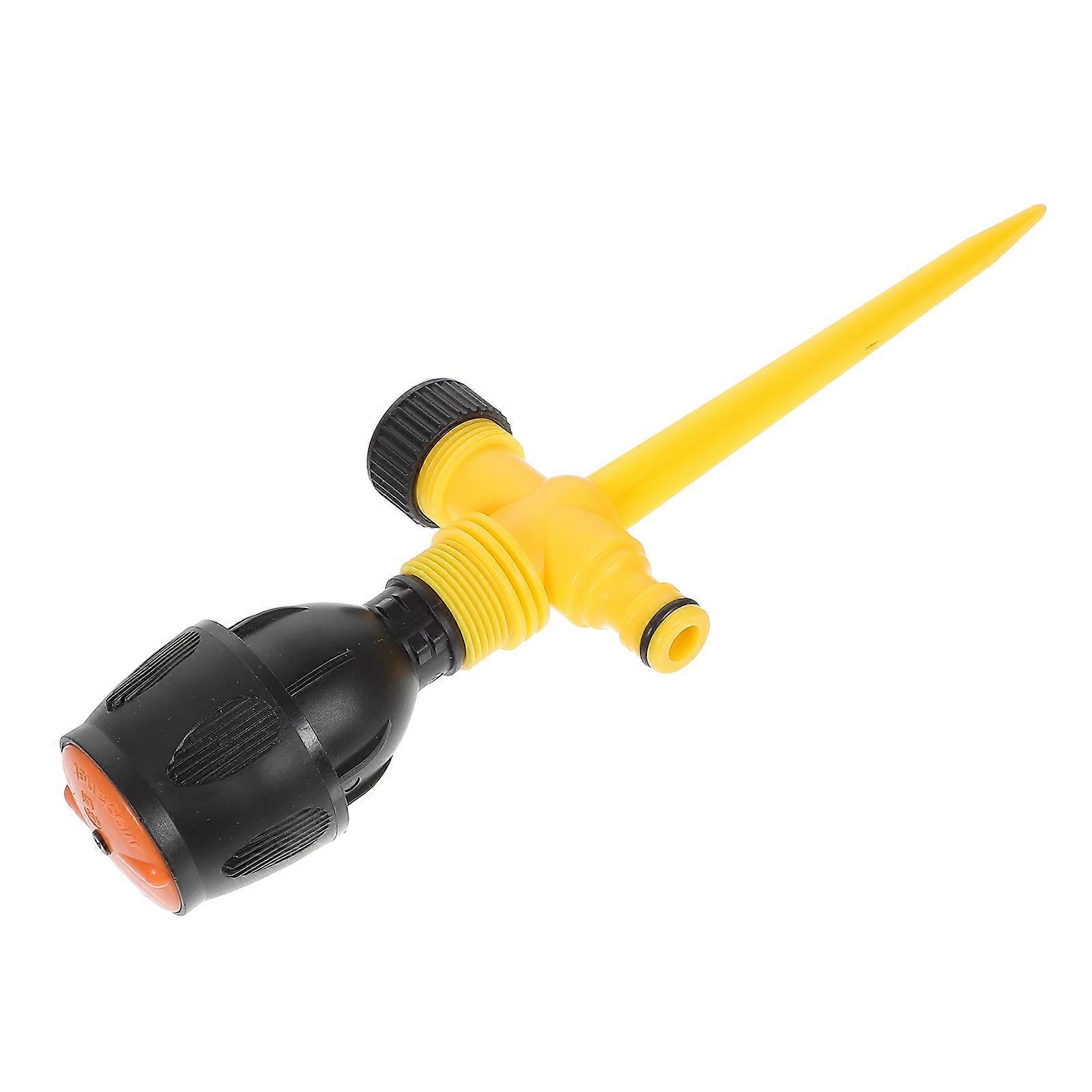 Adjustable Abs Sprinkler Automatic Watering Rotatable Head For Lawns 1Pcs