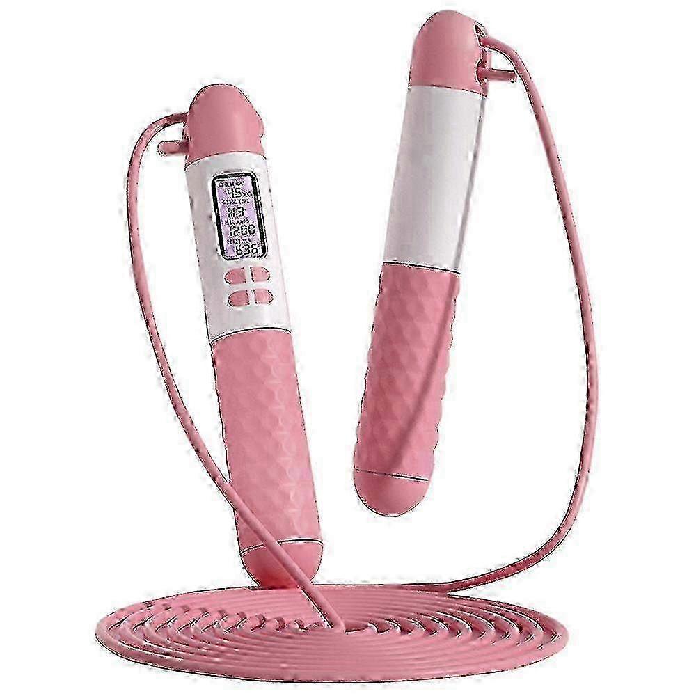 Calorie Counter Fitness Jump Rope - Adjustable Skipping Rope for Effective Training & Physical Exercise