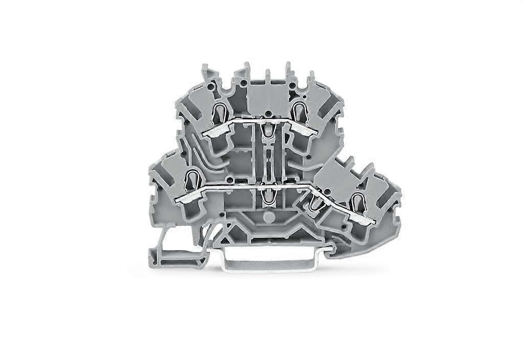 Double-Deck Clamp 2002-2201 for Electrical Installations, Contact Technology, 4044918753517, 1 Piece