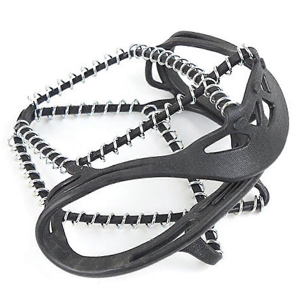 The **Slip Elastic Ice Gripper Crampons** are of traction device designed to be worn over regular footwear to provide extra grip on icy or snowy