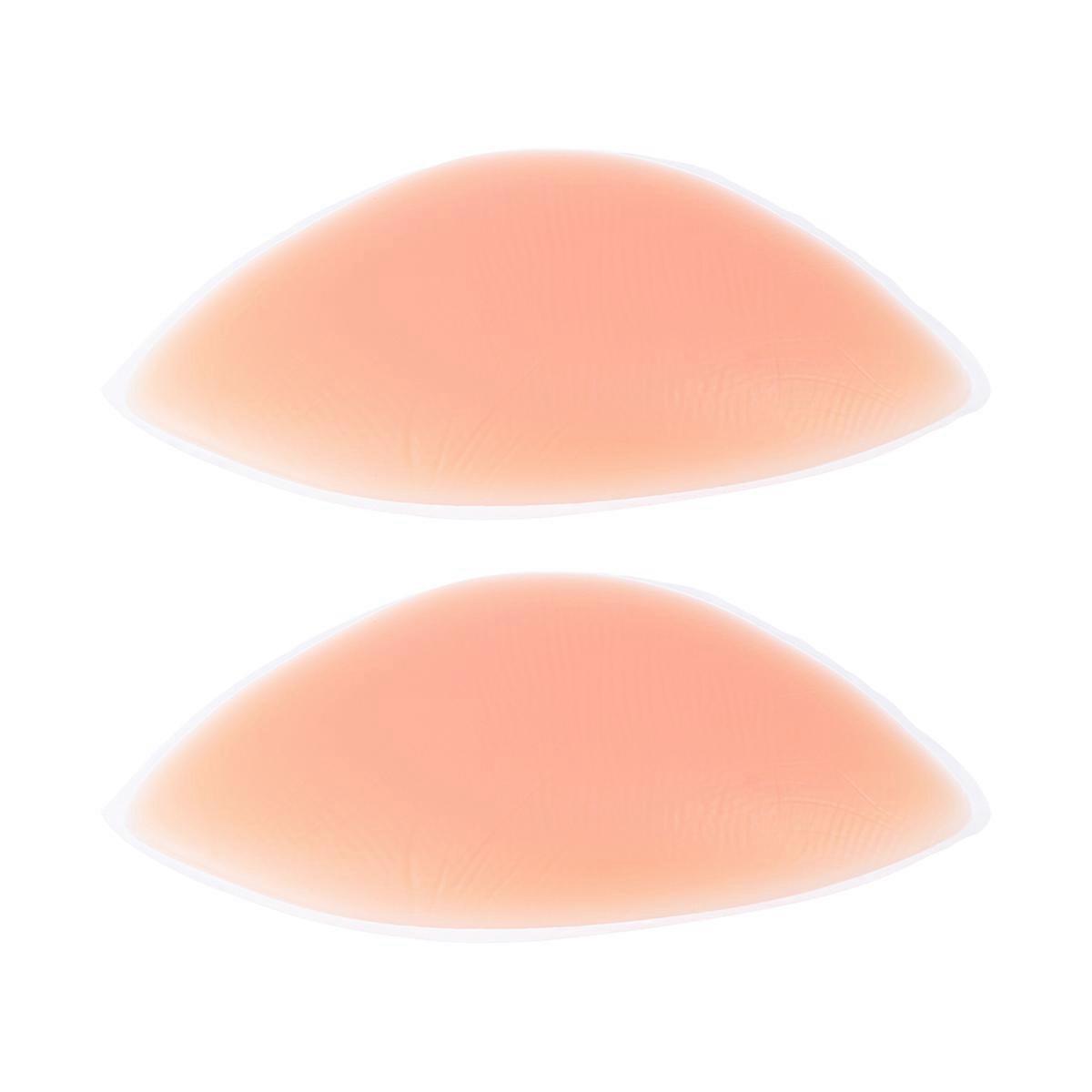 Silicone Insert Breast Pads for Women 2Pcs Removable Bra Cups Inserts