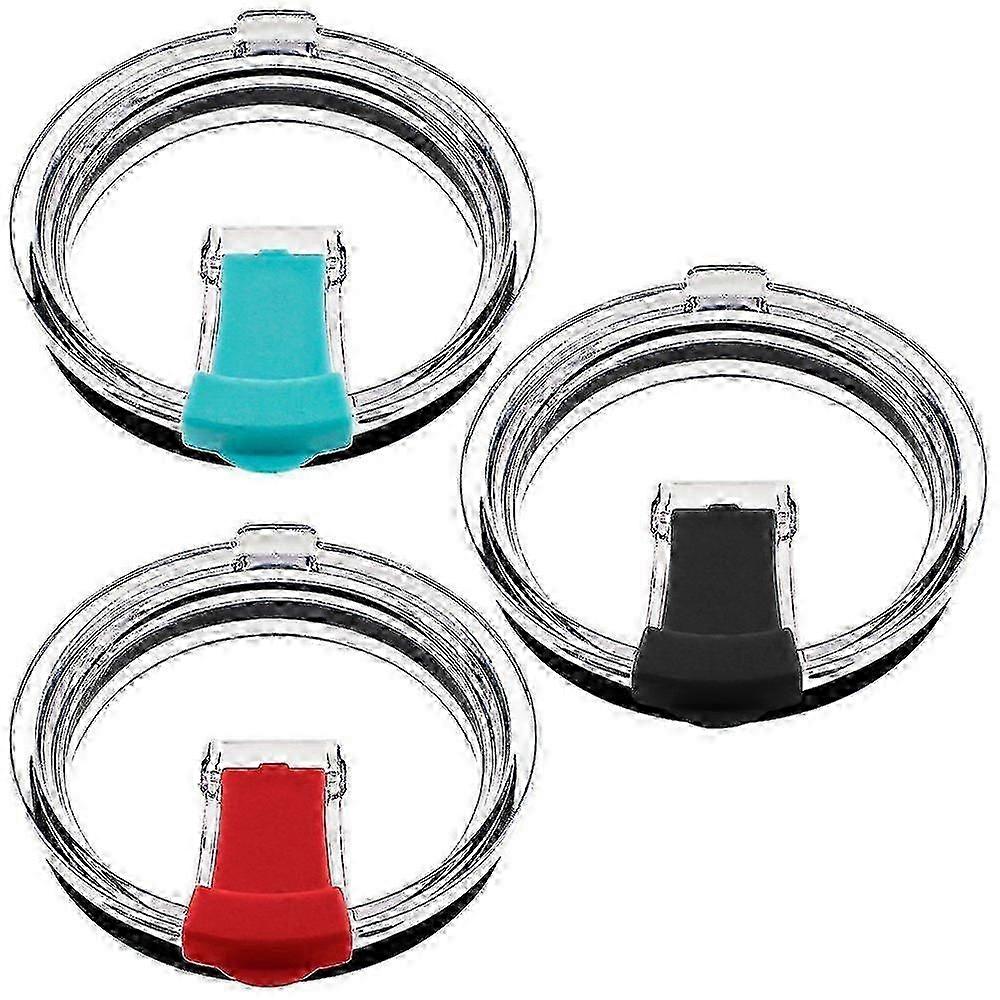 3 Pack 30oz Drinking Lids Leak Proof Splash Proof Lids for Drinking Glasses Cups