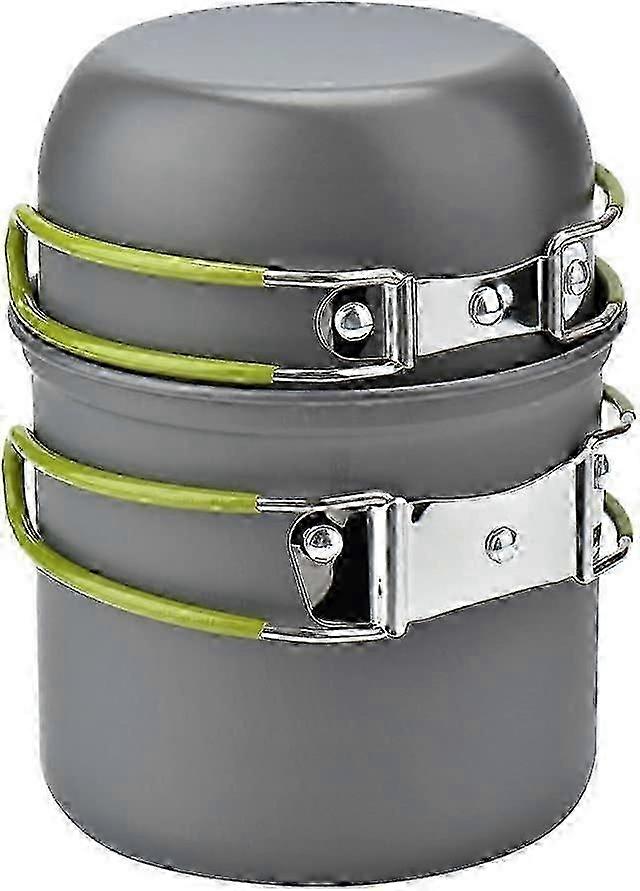 2025 Dww-Pique-nique Camping Randonne Pdestre Pot Pan Cookware Extrieur Casseroles de Cuisine 2 Pices
