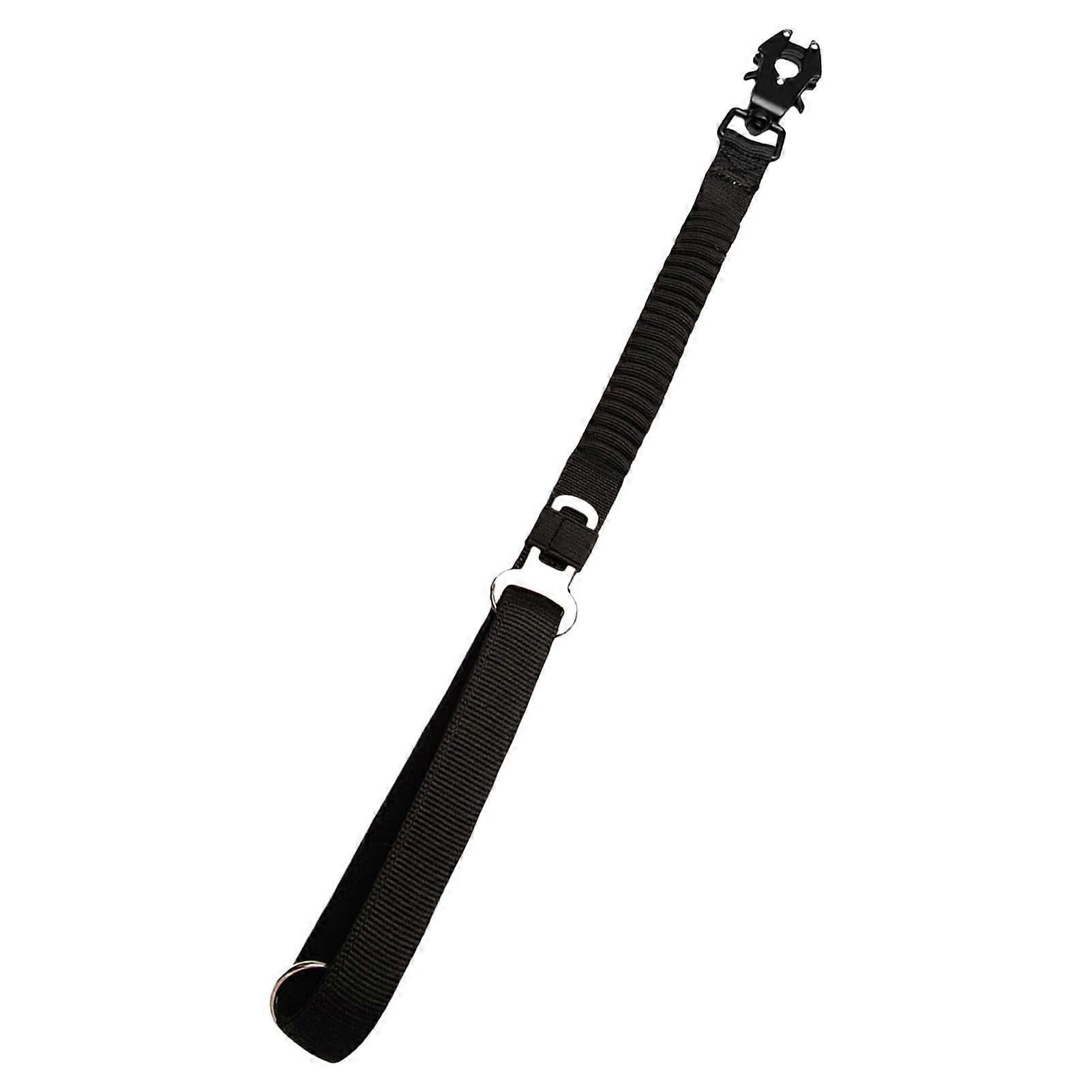 Shock-Absorbing Dog Leash, Elastic Stretch Rope, Short Lead For Dogs, Cat And Puppy Compatible, Black, Durable And Safe