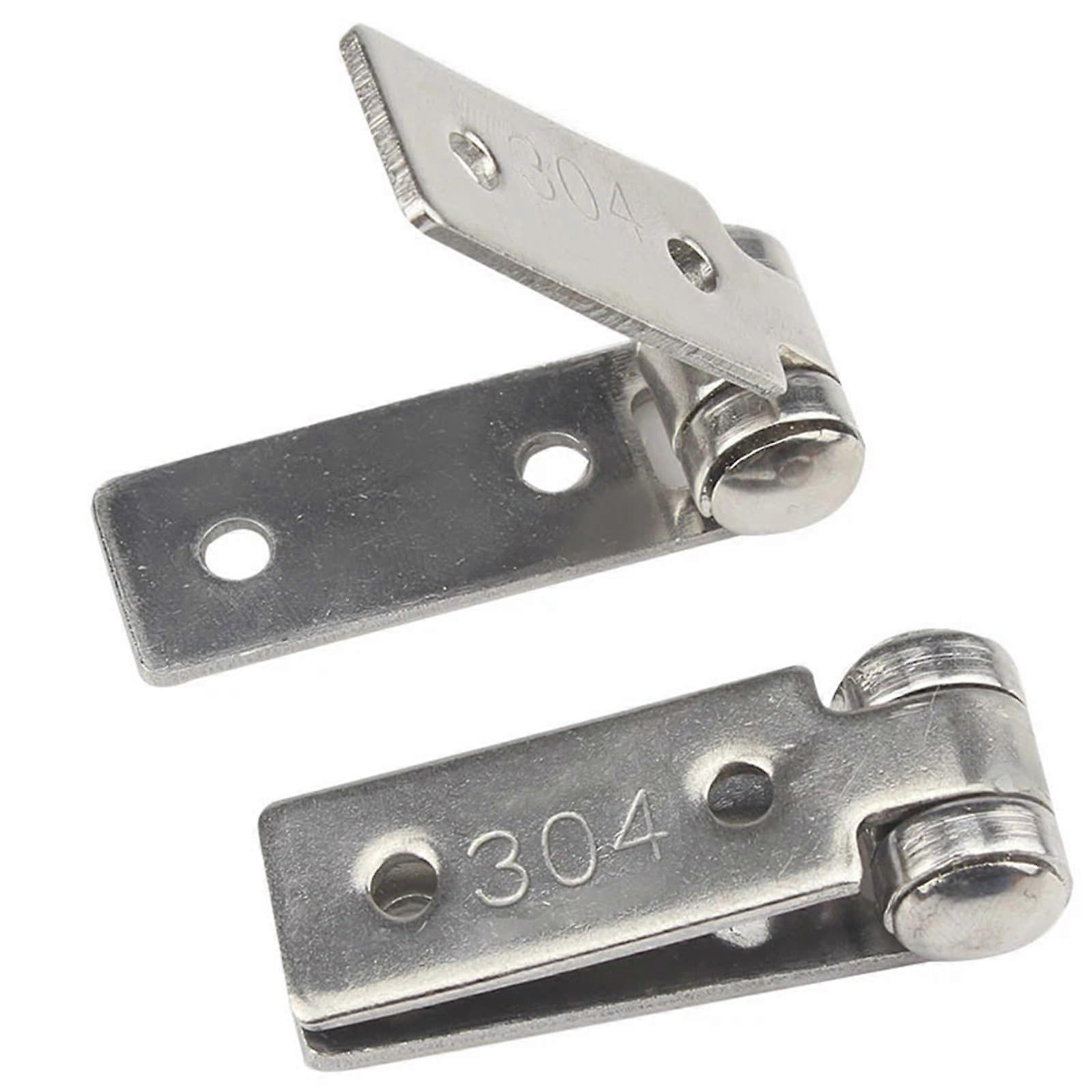 Stainless Steel Folding Nothing Frame Balcony Window Hinge Furniture Hardware Pack of 2