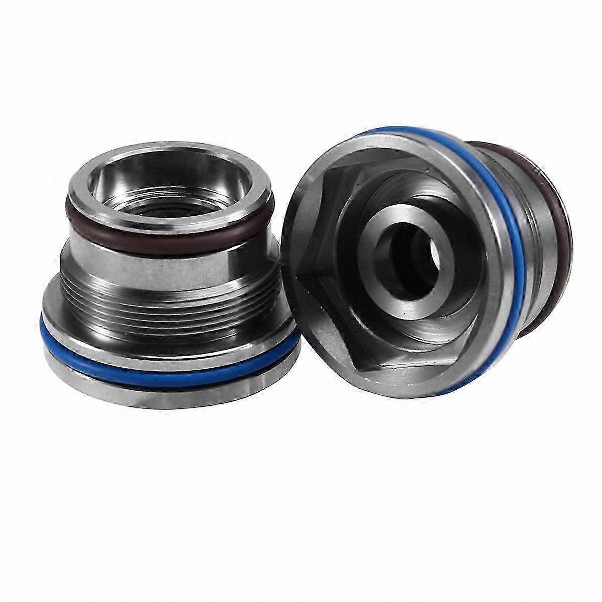 2PCS High-Pressure Fuel Pump Repair Kit with Base Seal for 4.0T C7 Models S6 S7 S8 RS6 RS7