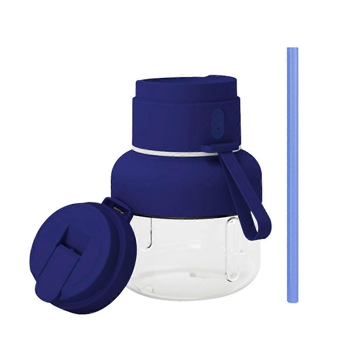 Portable Juicer Cup Smoothie Blender 12 Knifes Agitator Bottle Home Fruit Juicer Cup Rechargeable J
