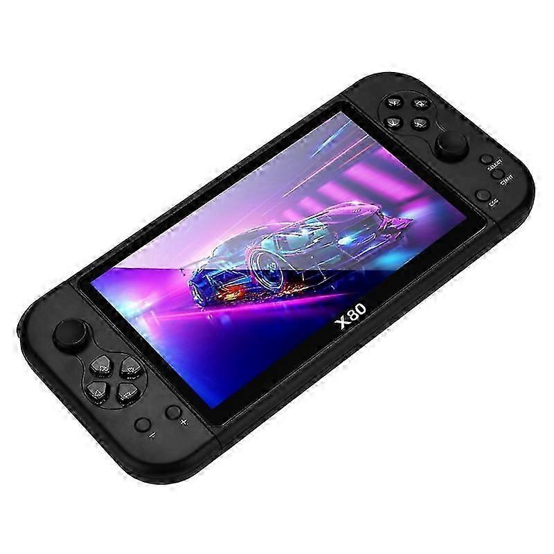 Console de jeu portable X80 avec écran HD de 7 pouces et 20 000 jeux