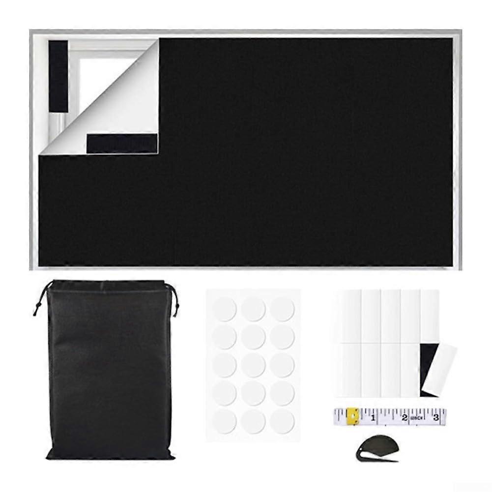 Complete blackout curtains, 420D Oxford fabric, for children's rooms and living spaces (150 x 100 cm)