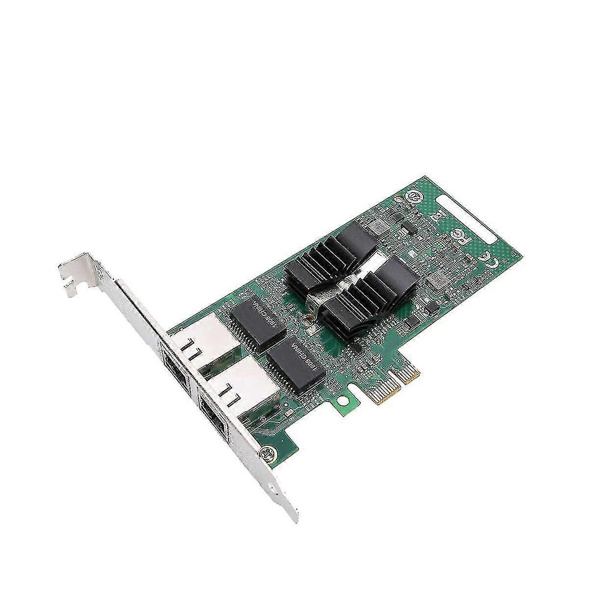 82576-t2 Dual Port Gigabit Pci-e Adapter For Xp / Win7 / Win8 / Win10 SZRH A-D