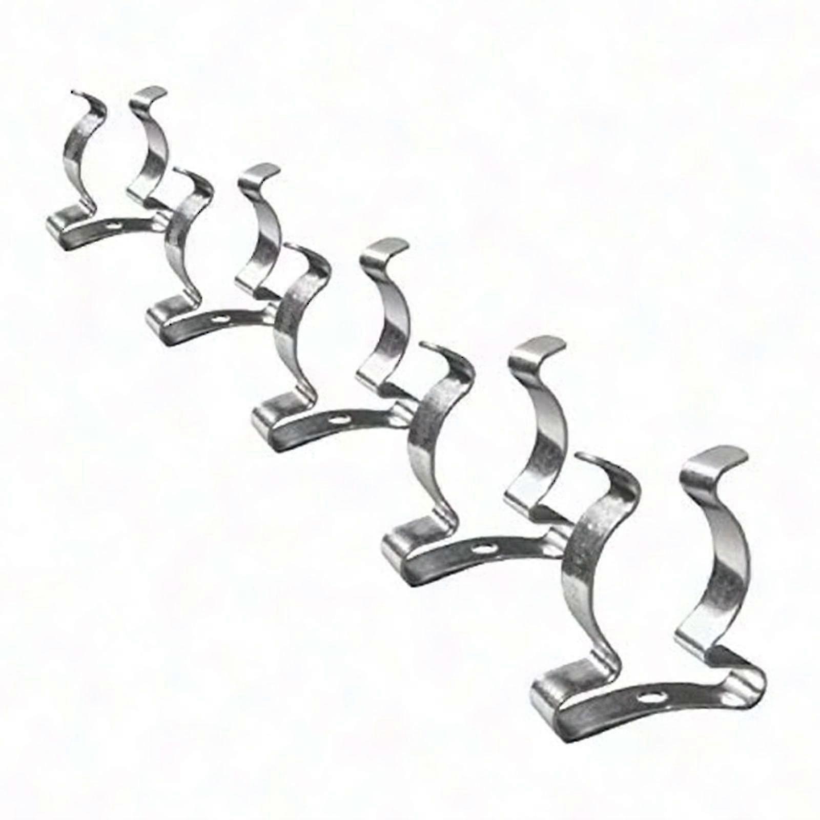 48-Pack Heavy Duty Spring Terry Clips for Tool Storage - Assorted Sizes