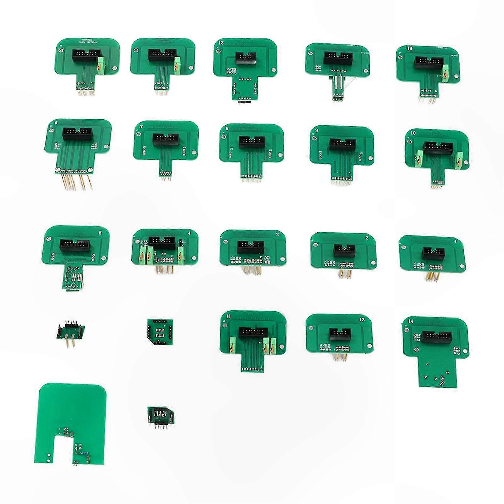 22-Piece ECU Chip Tuning Adapter Set, 60mm Probe for Automotive Diagnostic Programming Tool