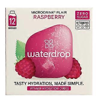 Waterdrop Raspberry Microdrink - Hydration Cubes 12 capsules - 3 Pack