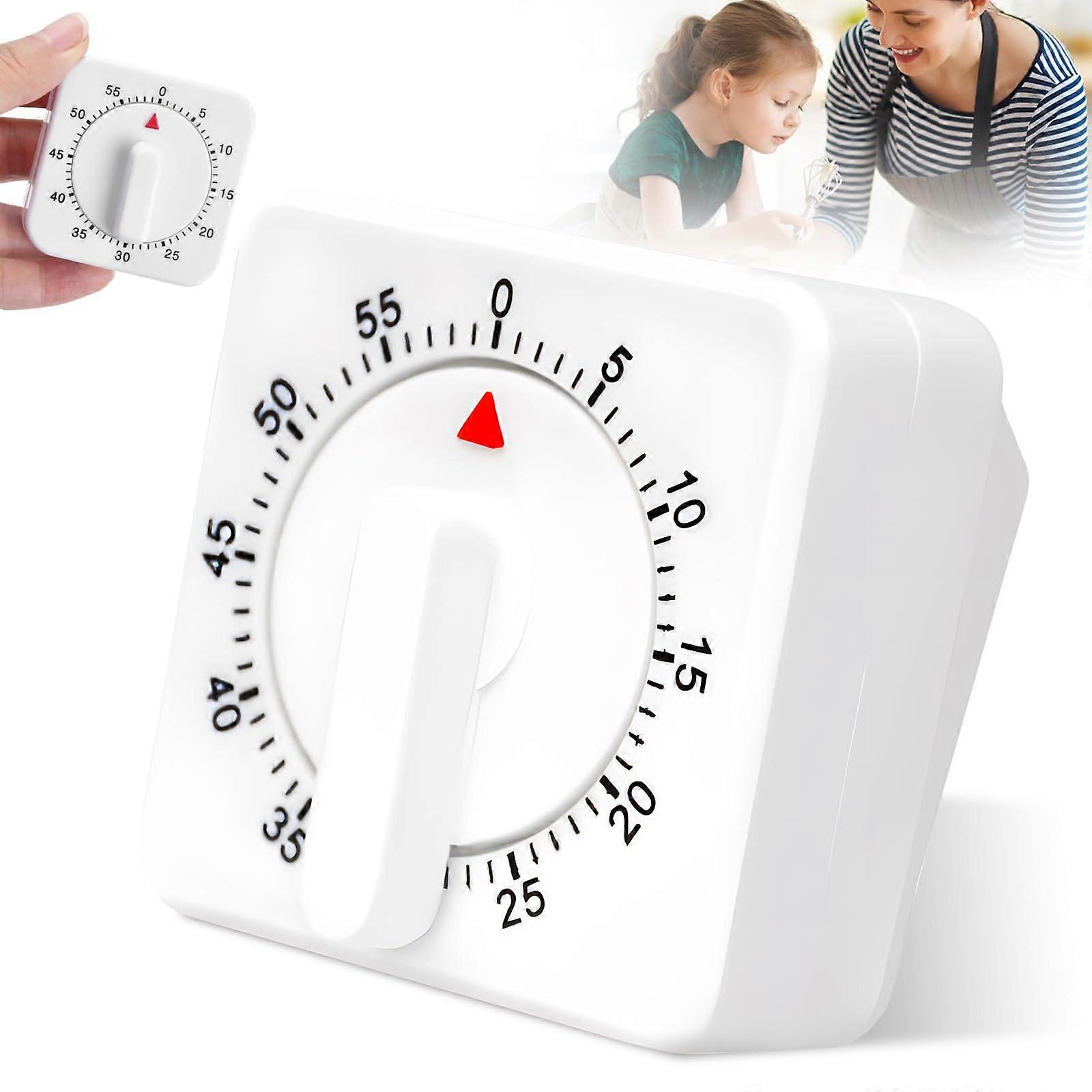 Timers for Cooking, 60 Minute Mechanical Kitchen Timer with Loud Alarm, Egg Timer