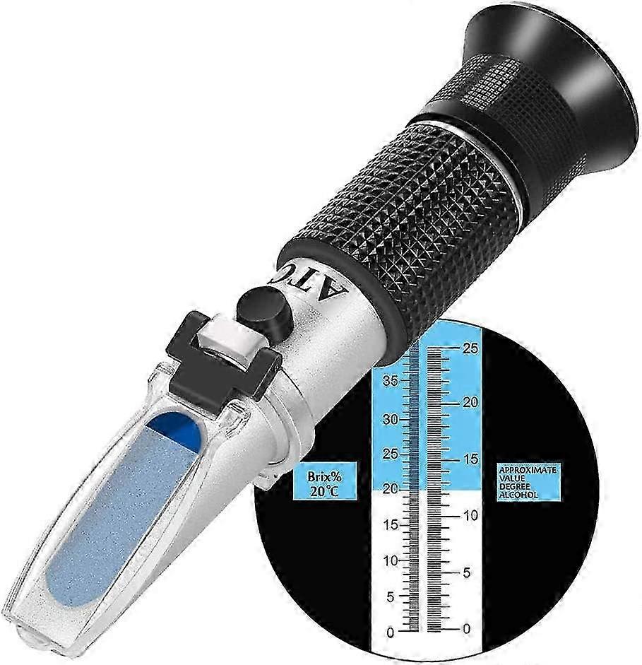 Brix Meter 0-90% Brix Meter Handheld Refractometer Home Measuring Edition 0822