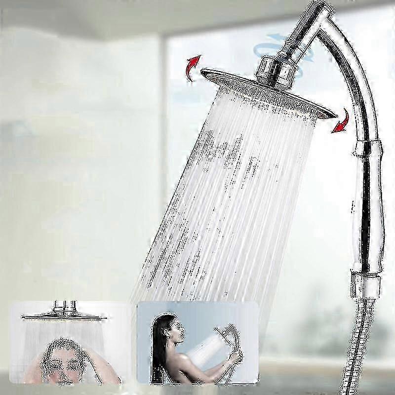 Xxl Hand Shower - 5 Jet Types - Elegant Design - 150mm Diameter