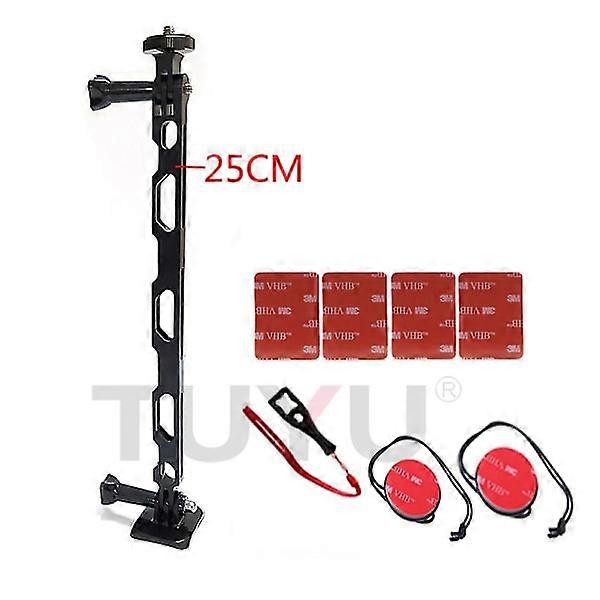 Tuyu Aluminum Selfie Extension Arm Extended Rod Black Mount For Insta360 One R X For Gopro Max Dji Osmo Camera Accessories