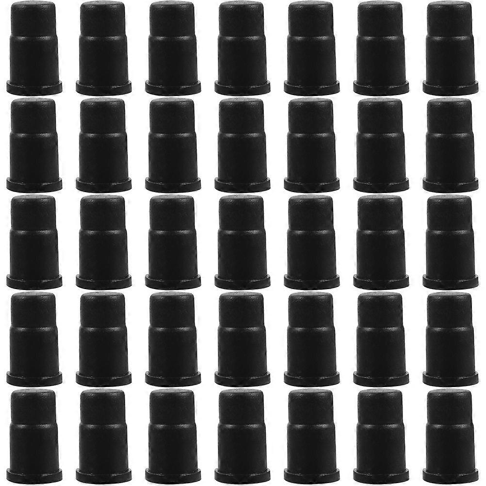35pcs Caster Sockets Small Caster Stem Sleeves Professional Caster Sleeves Replacements