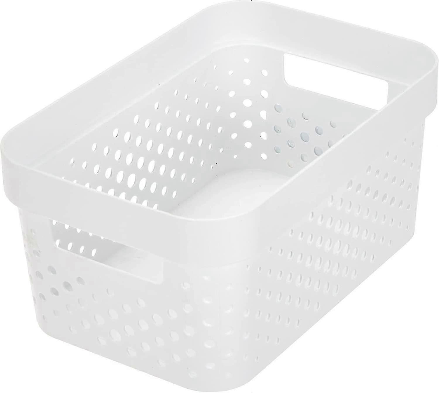 Infinity Bin 4.5l, White, 26 X 17.5 X 12.3 Cm, Recycled Plastic
