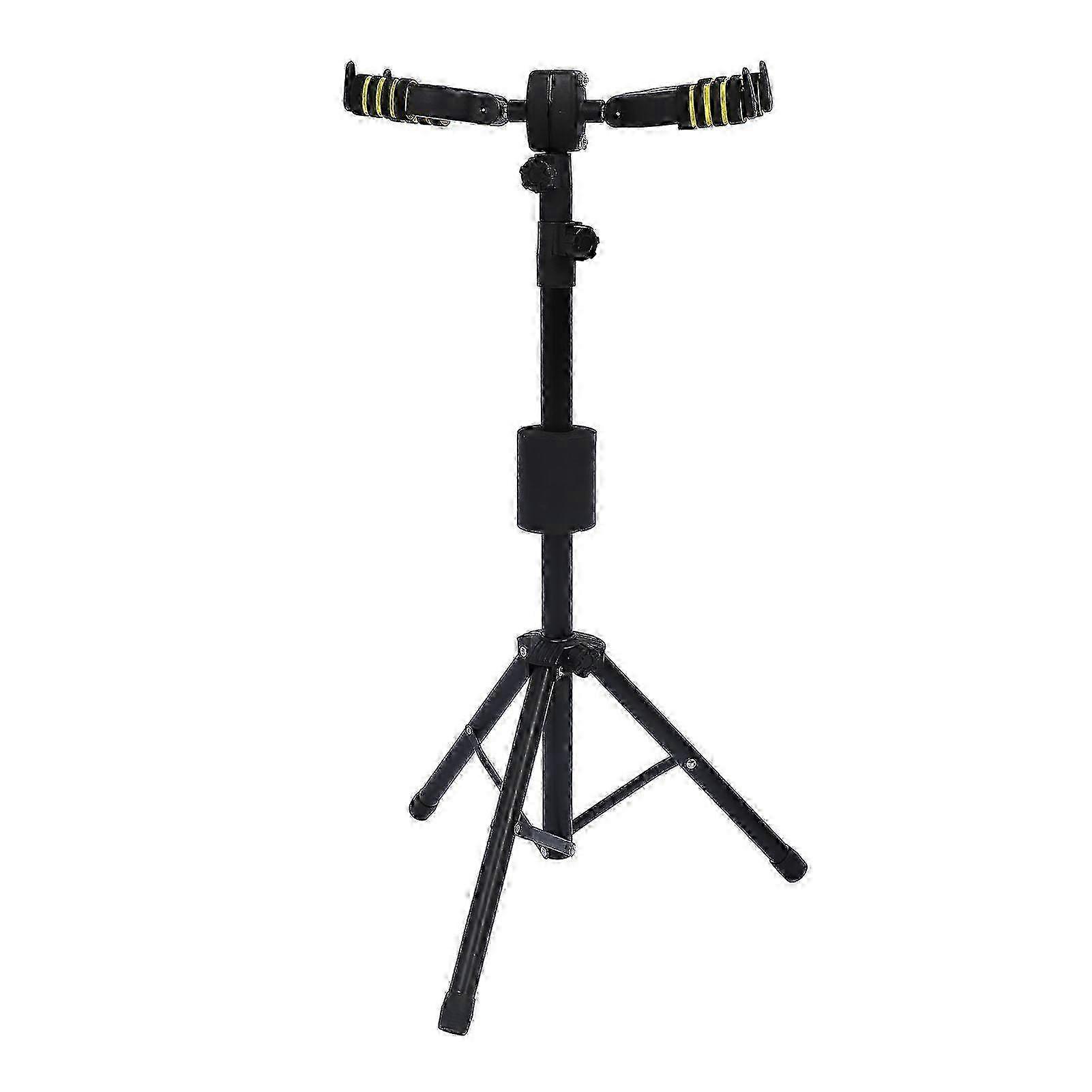 2025 Anti Scratch Guitar Stand - Gravity Auto Lock Double Holder for Secure Storage