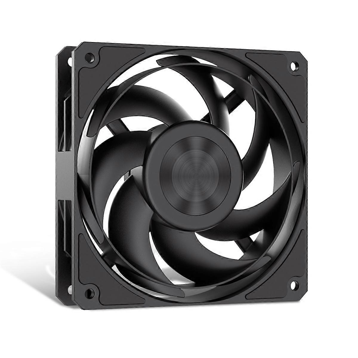 12CM Chassis Cooling Fan DC 12V 4PIN PWM Fan 3000RPM Two Ball Bearing Performance Fan Computer Case Radiator Cooler
