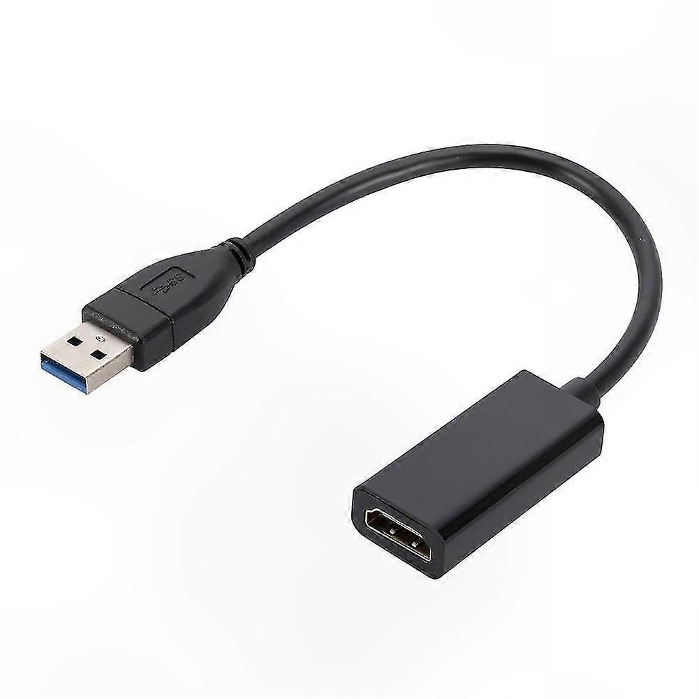 USB 3.0 to HDMI Adapter for Laptop PC External o Video Converter Cable HD 1080P Compatible with Multiple Devices