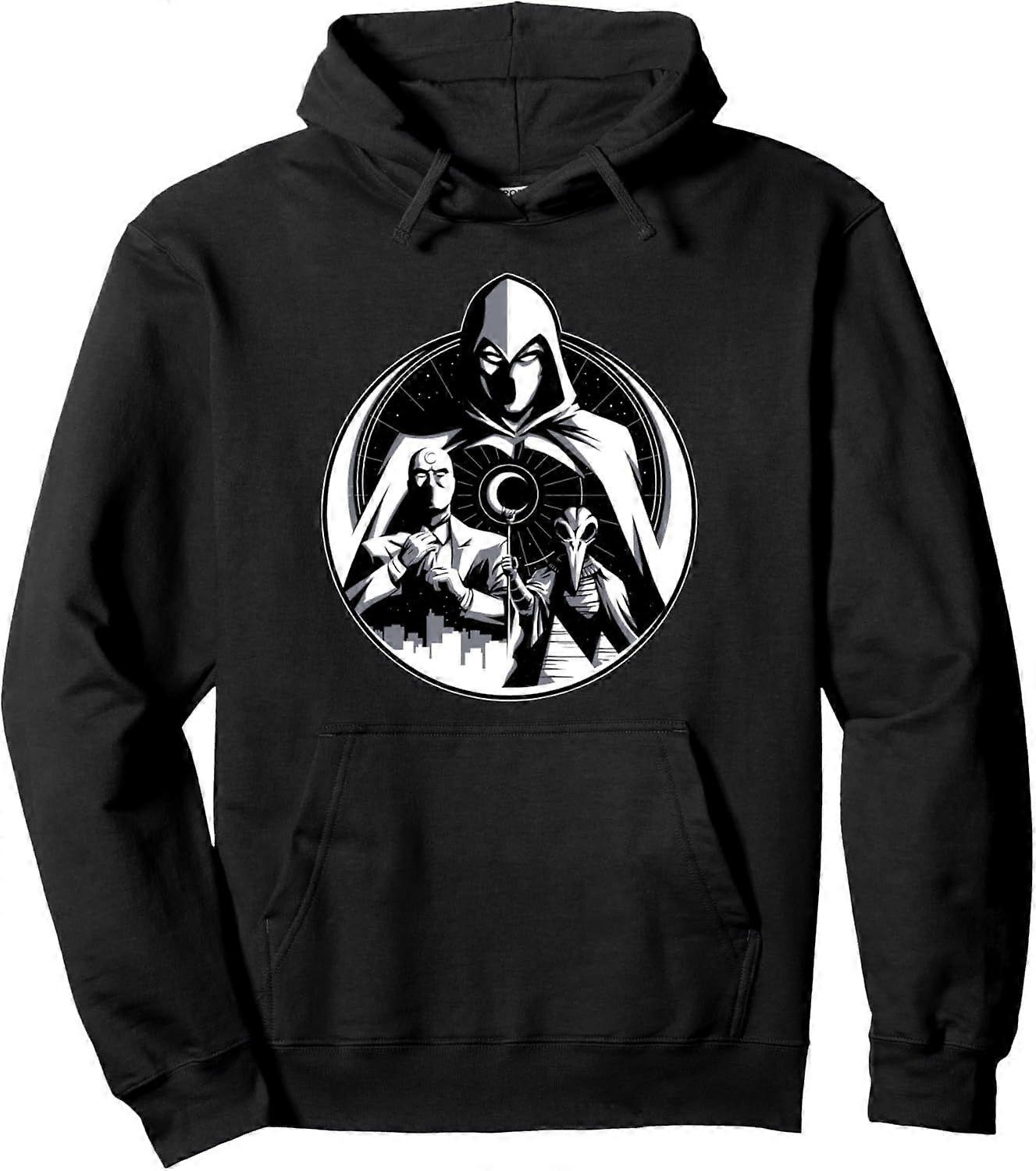 Moletom com Capuz Marvel Moon Knight Mr Knight e Khonshu