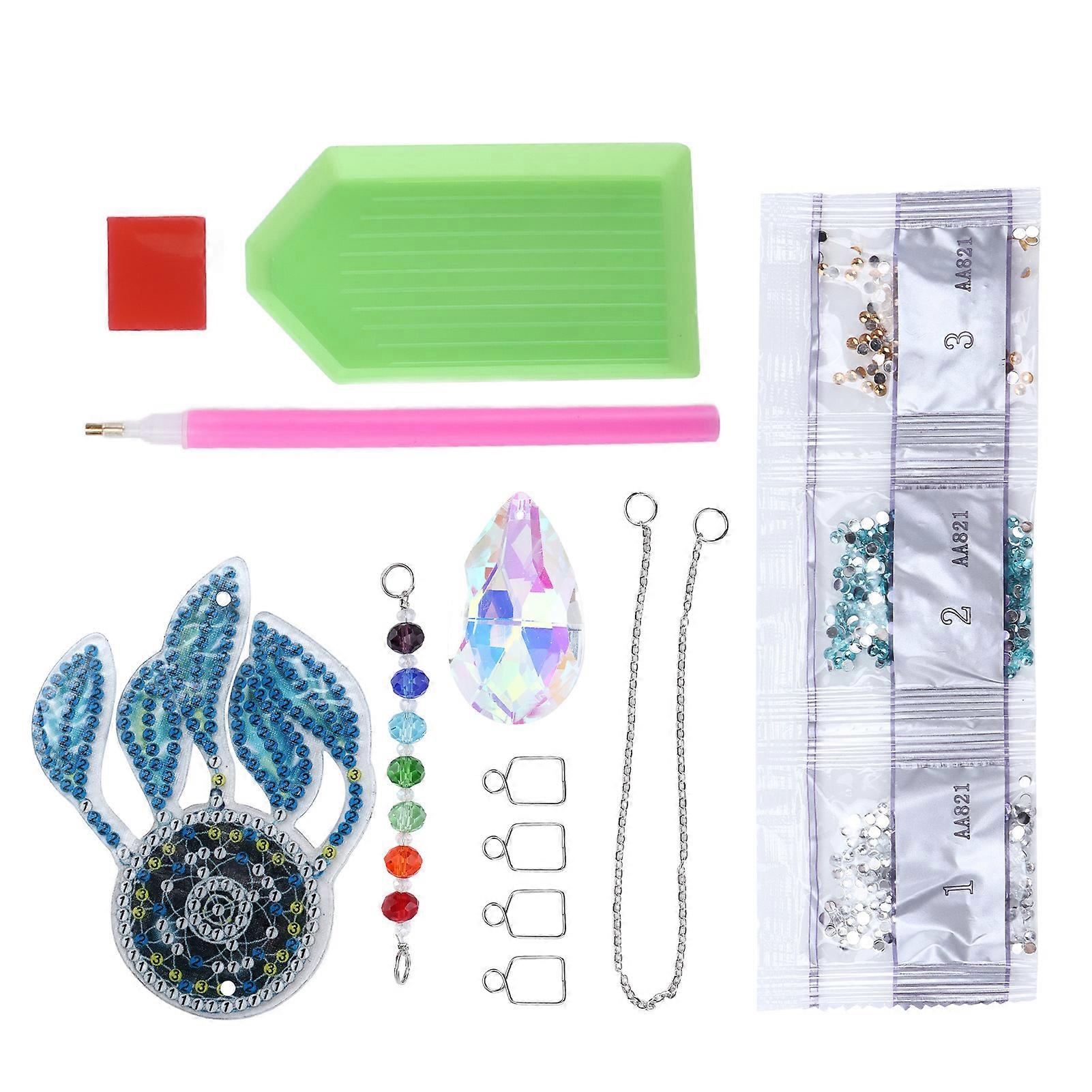 5D Special Shape Rhinestones Pendant DIY Car Decorative Accessory