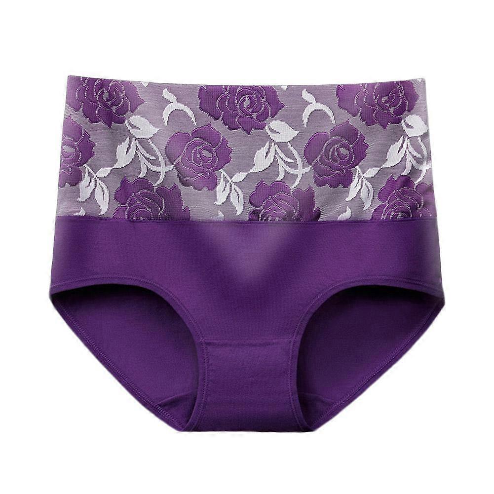 Coton taille haute femmes menstruelle cycle triangle culotte extensible sans couture