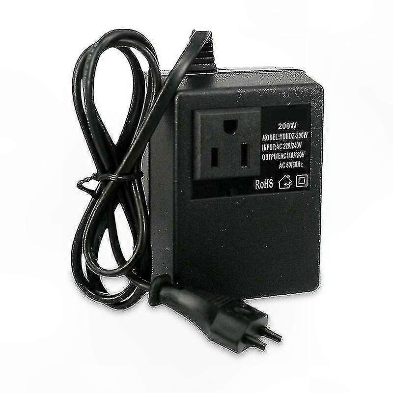 Voltage Converter 220V to 110V AC Step-Down Power Transformer Adapter