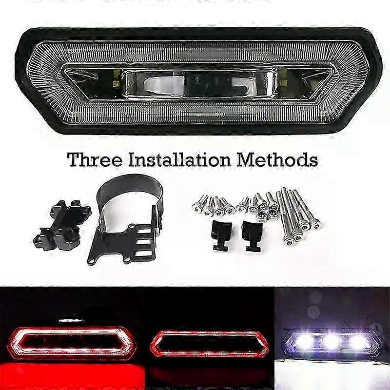 2025 Three Colors UTV Brake Stop Lamp Car ATV Red Brake Tail Light chase For Can Am Maverick X3 Commander For Polaris RZR 1000 800