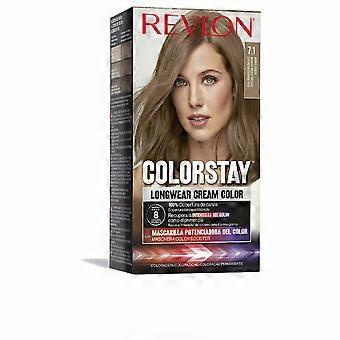 Permanente kleurstof Revlon Colorstay Nº 7.1 Ash Blonde