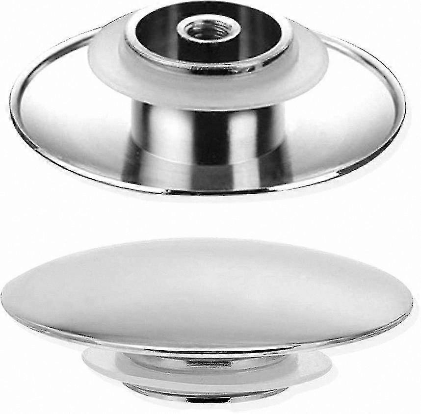 Brass Bathroom Sink Stopper, Pop-Up Drain Clicker, Durable Sink Accessory, 1pc Scrollsqy