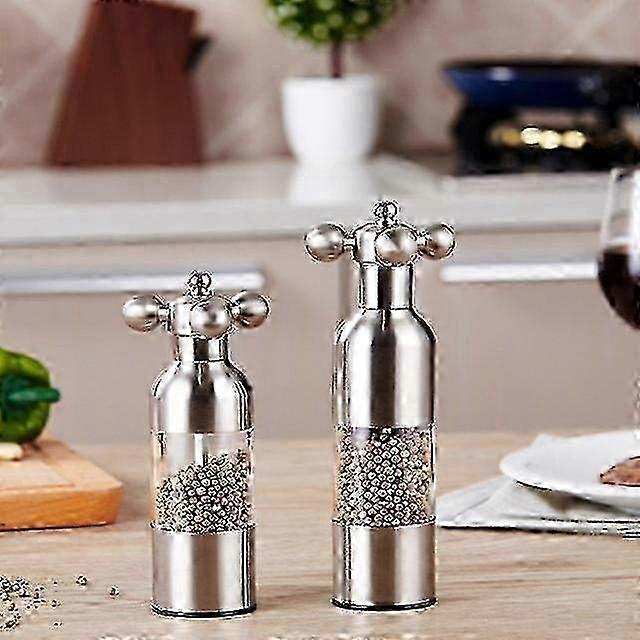 Black Pepper Mill Salt Pepper Grinder Spice Grinder Kitchen Creative Gadgets