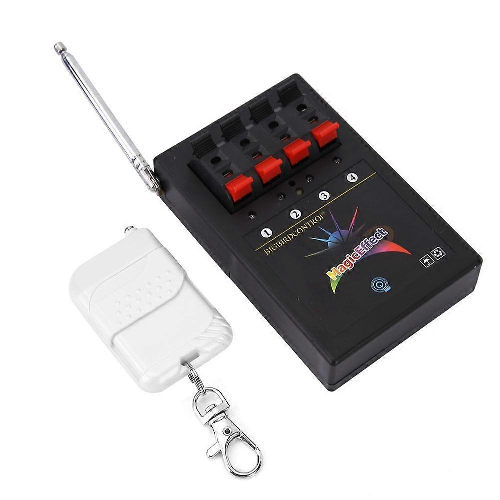 4-Way Electronic Ignition Switch for Wireless Remote Control Fireworks System