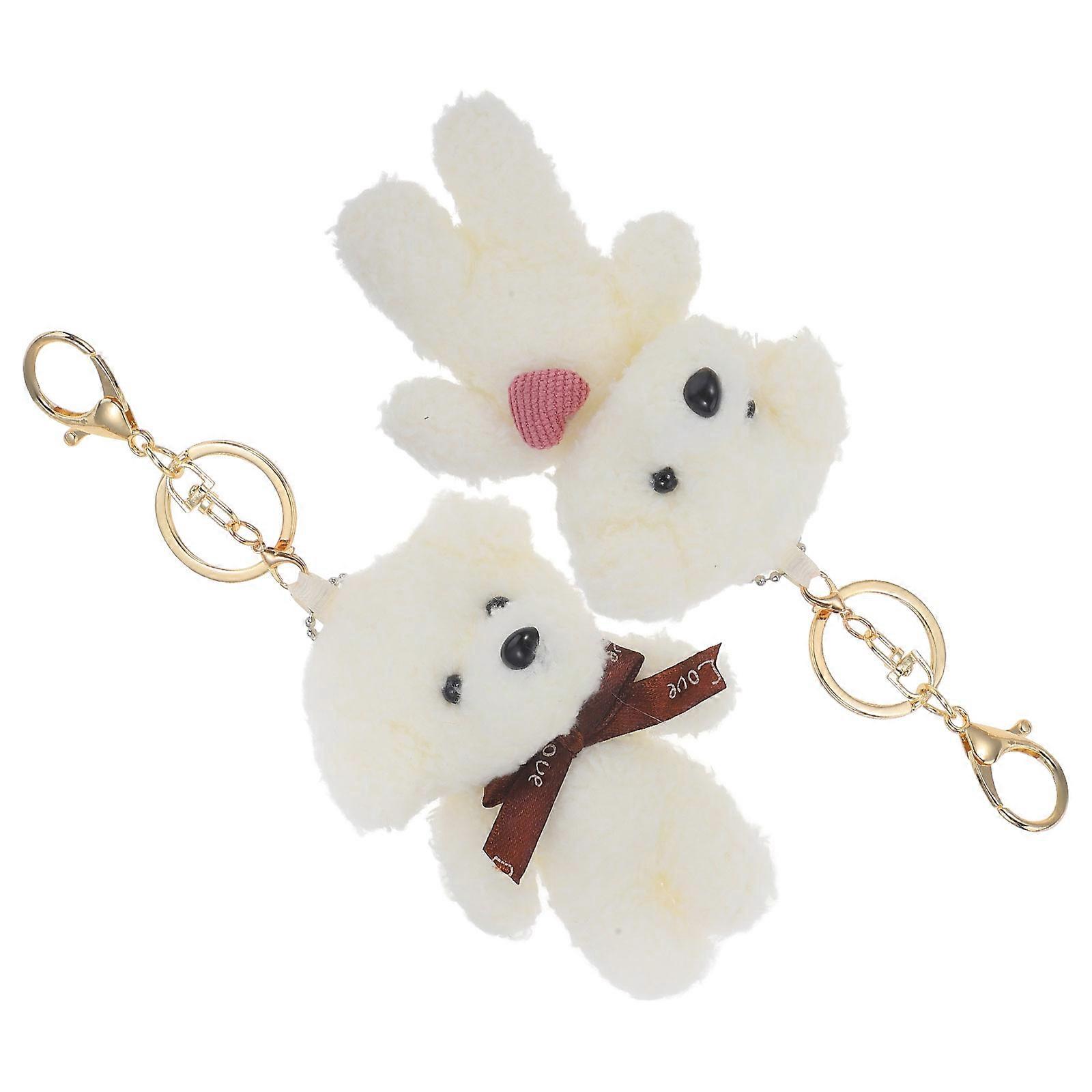 Cartoon Dog Keychain Keychains for Key Holding 4Pcs