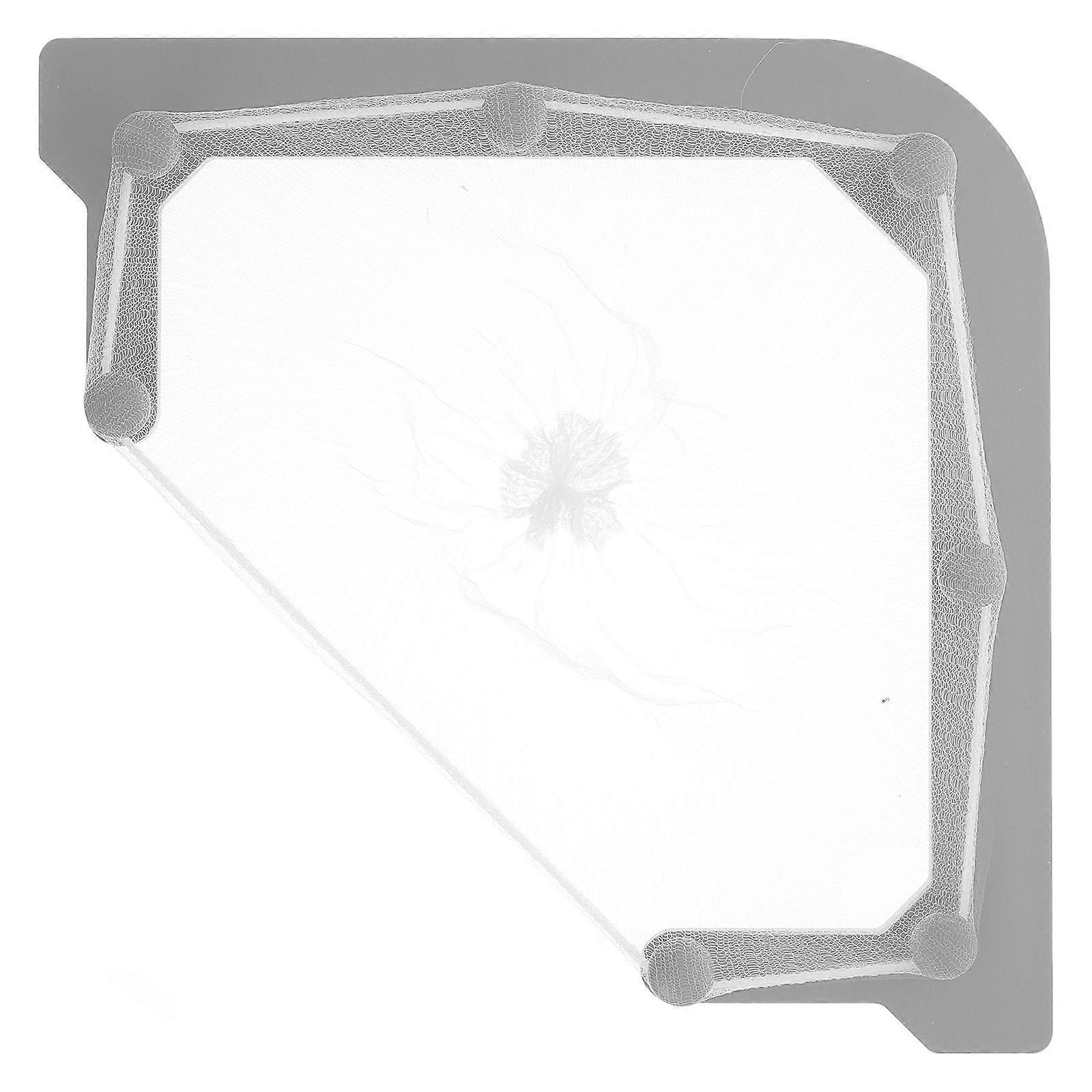 Sink Leftover Bag Rack Triangular Drain Basket Holder 2Pcs