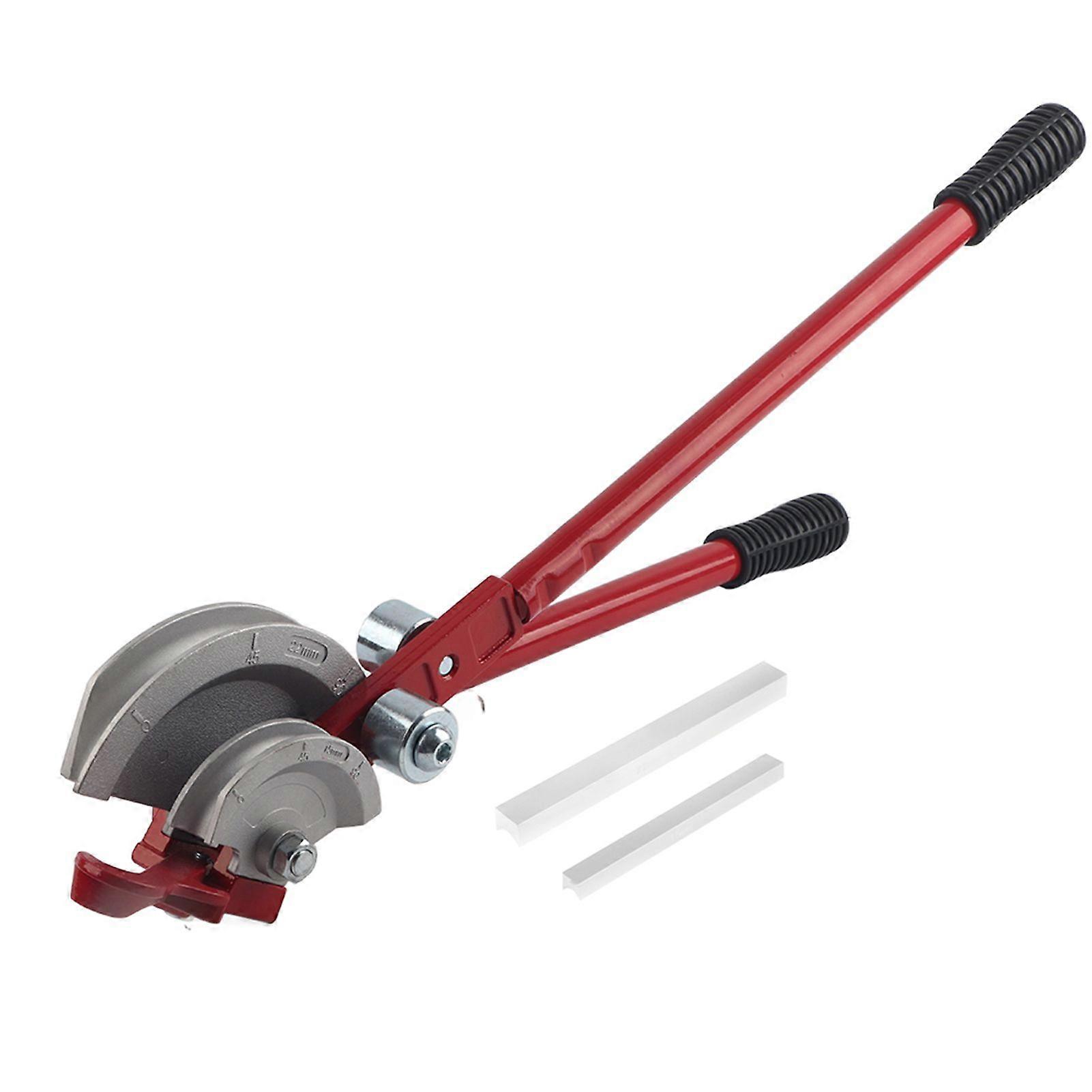 2 in 1 180 Handheld Red Pipe Bender Heavy Duty Tube Bending Tool 15mm/22mm