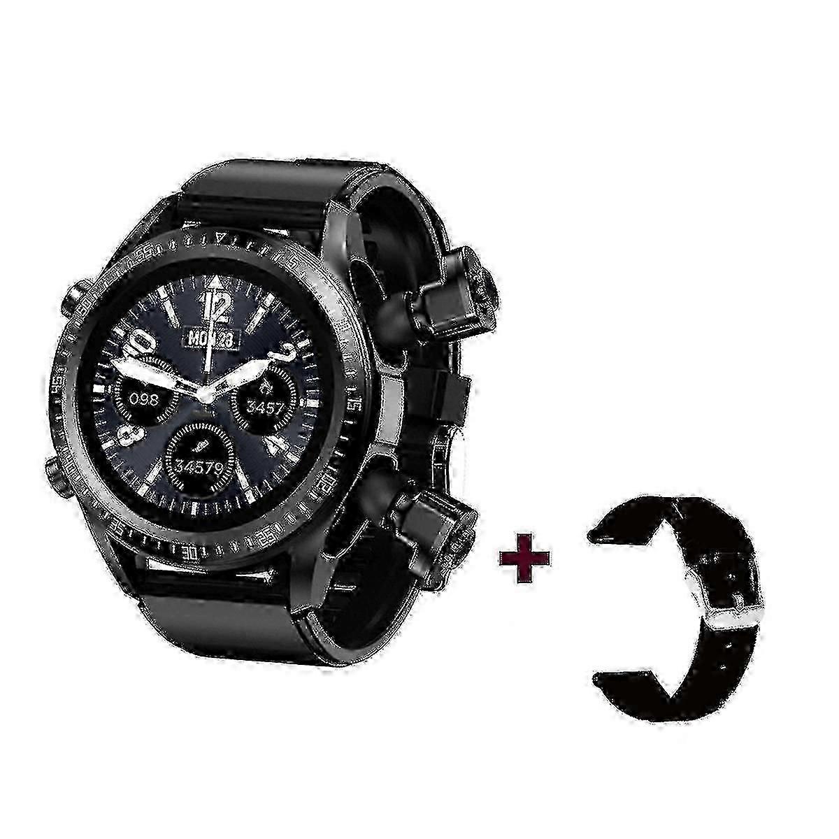 Bluetooth Talking Bracelet Headset 2-in-1 Music Smartwatch