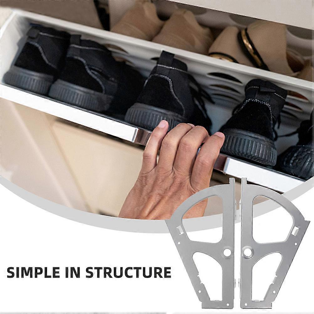 Shoe Cabinet Flips Frame for Metal Shoe Drawer Hinges 8Pairs Replacement