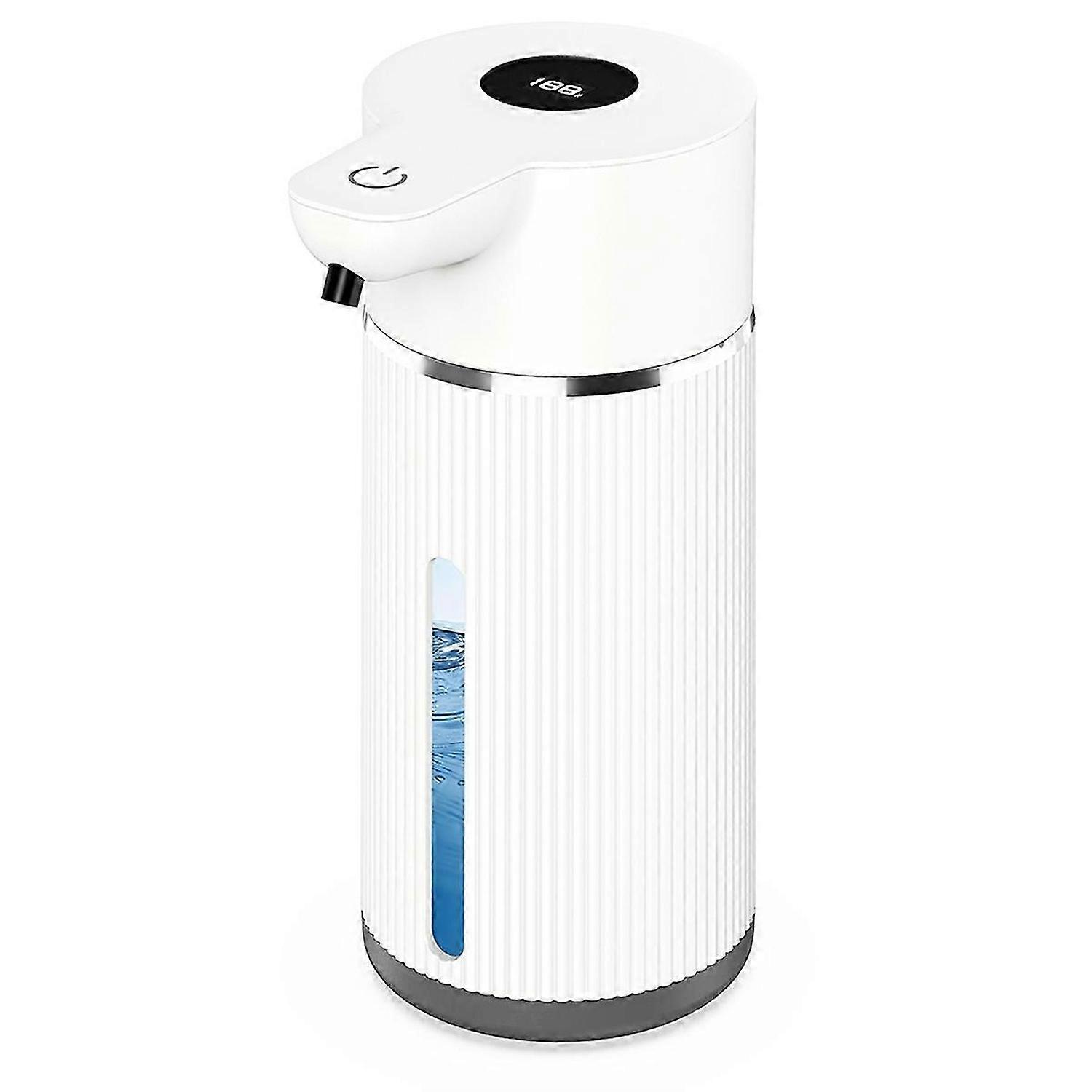 420ML Automatic Foaming Soap Dispenser 4 Gear Infrared Sensor White