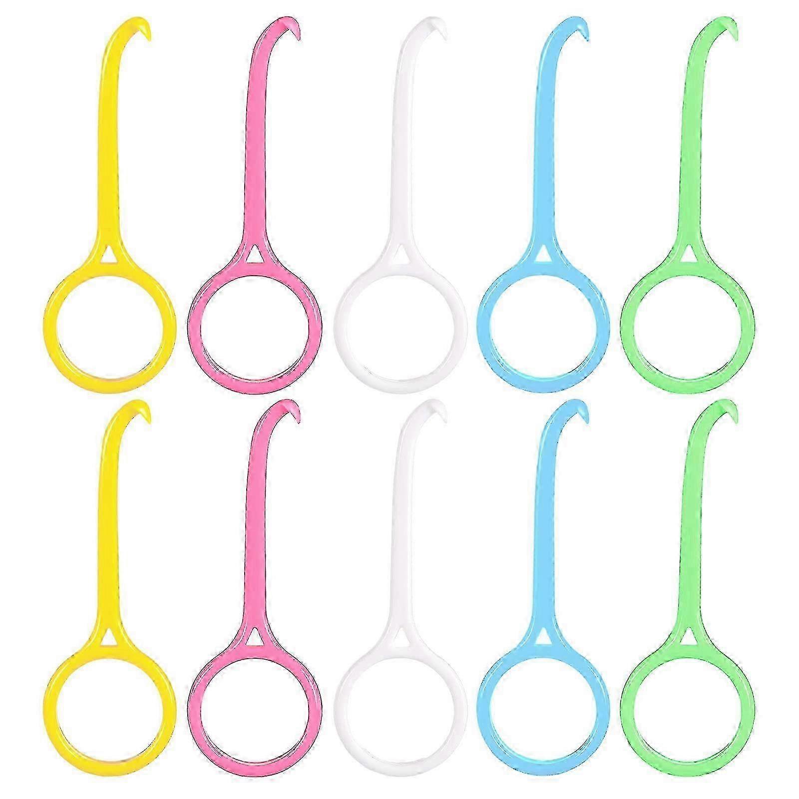 10 Pcs Aligner Removal Tool,Five Colors (Colorful)