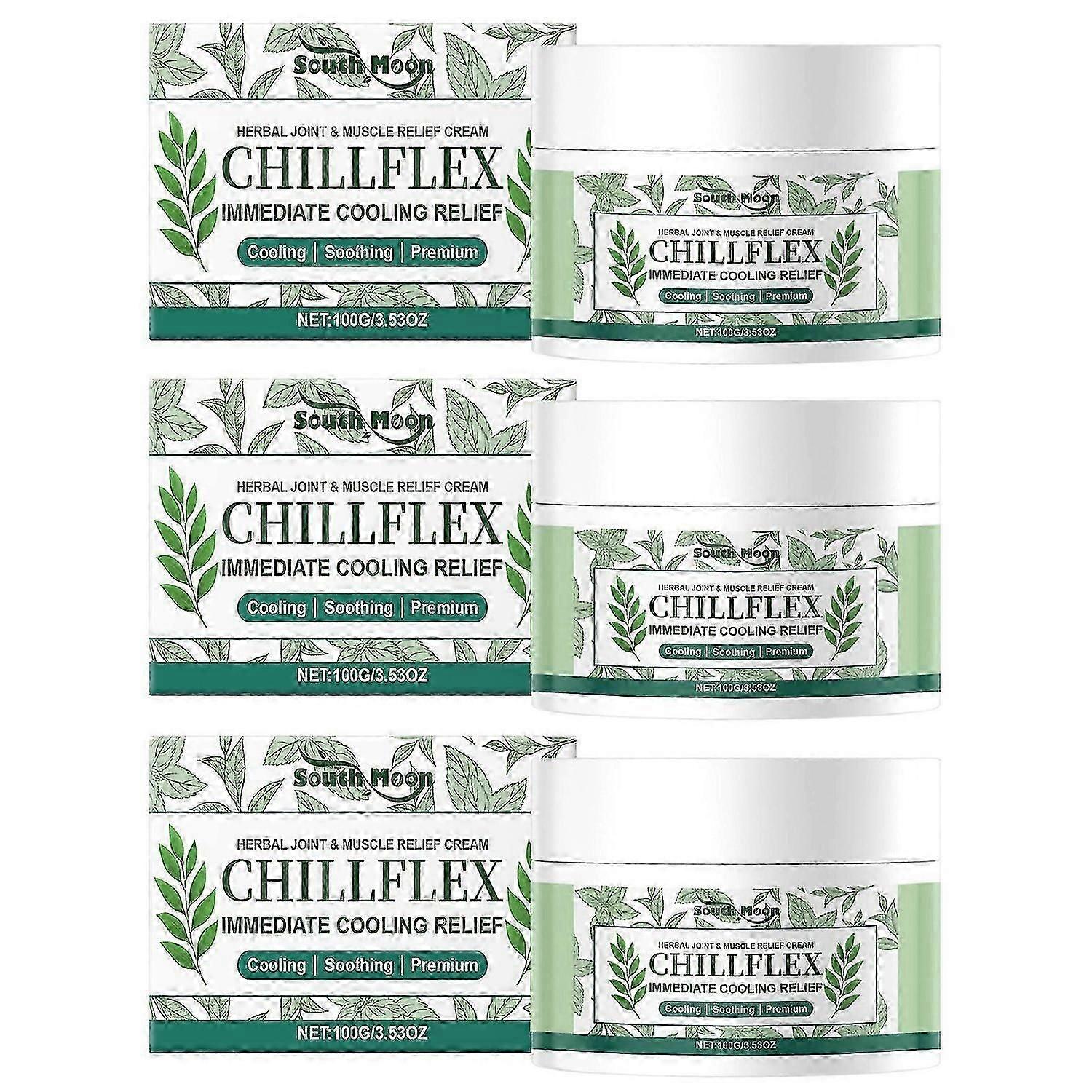 Chillflex Menthol Joint & Muscle Relief Cream, for Relief of Joint and Muscle Discomfort 2025 New