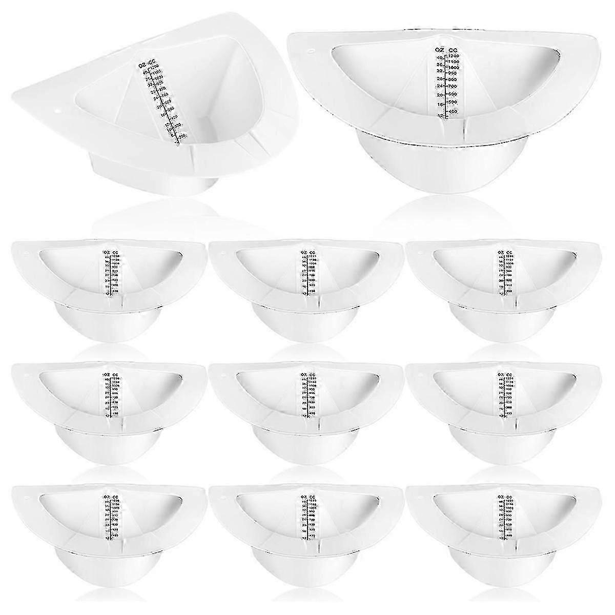 10Pcs Urine Hats for Toilets, Urine Collection Hats, Toilet Hats for Well Samples