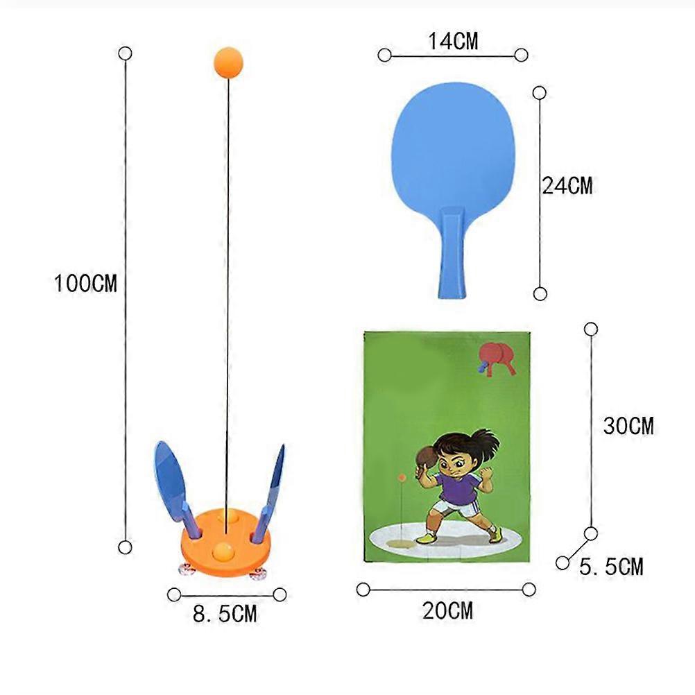 Pong Trainning Tool Table Tennis Trainer for Playing with Complete Set