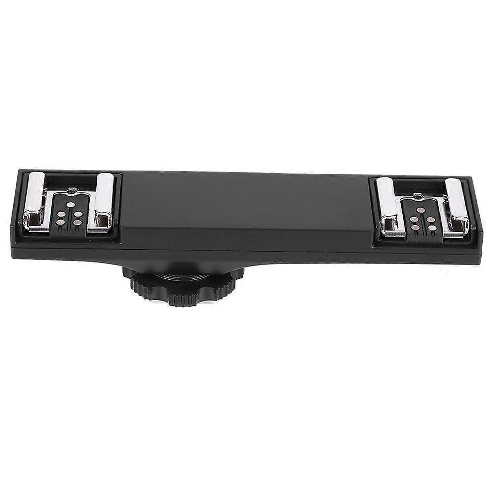 Quality Ultralight Dual Hot Shoe Splitter for SLR Camera Camcorder (for SLR Camera)